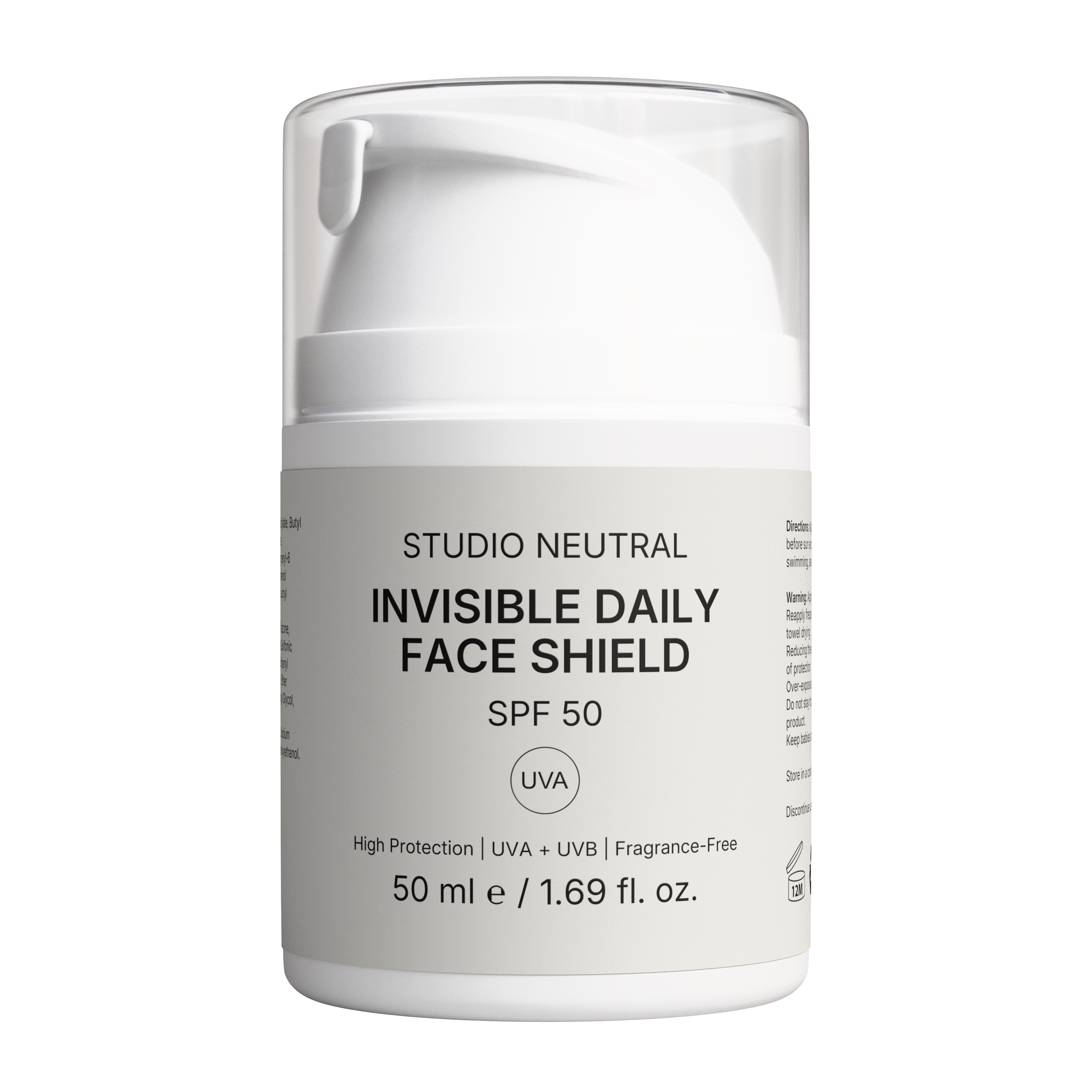 Studio Neutral Invisible Daily Face Shield SPF 50