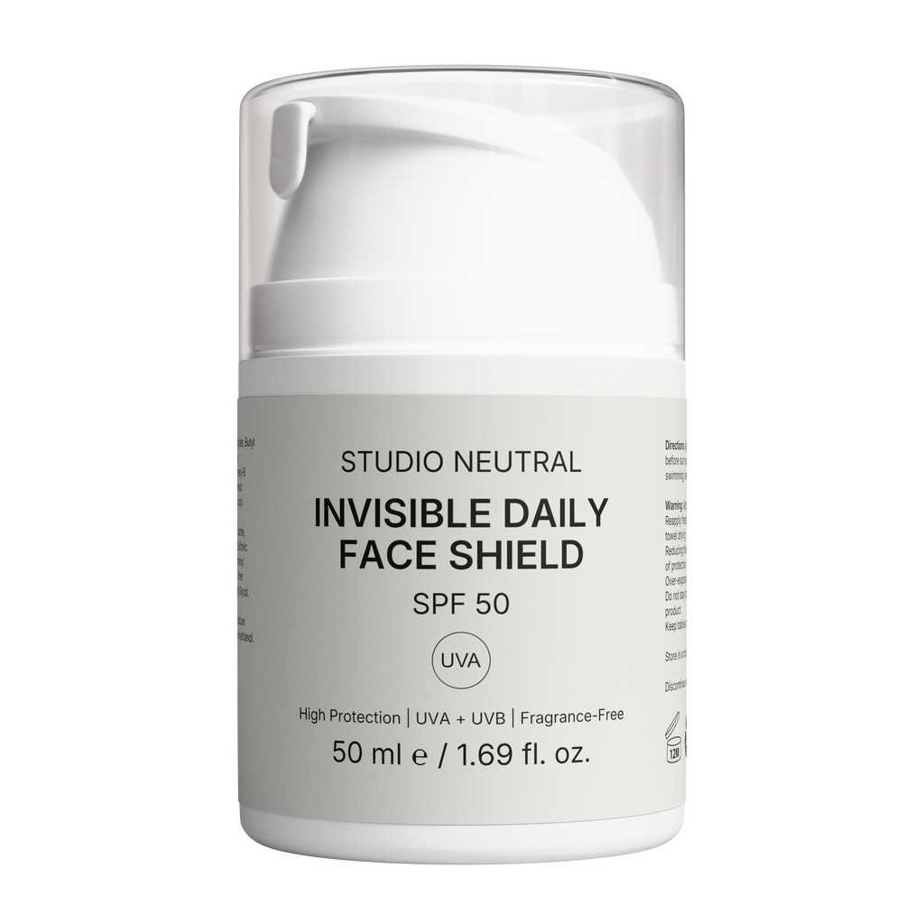 Invisible Daily Face Shield SPF 50 | Studio Neutral